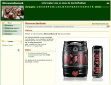 Tablet Screenshot of bierwoordenboek.com